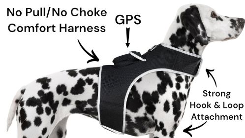 Mini Waterproof Real Time GPS GSM Pet Tracker Collar Mount for Dog/Cat Size:XL